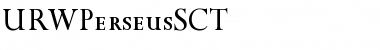 URWPerseusSCT Regular Font