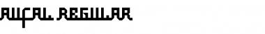 Aufal Regular Font