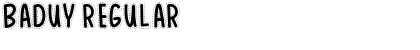 BADUY Font