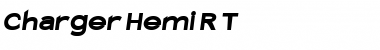 Charger HemiRT Font Charger HemiRT Font