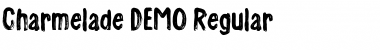 Charmelade DEMO Font