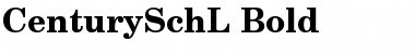 CenturySchL Bold Font