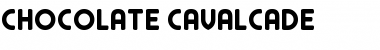 Chocolate Cavalcade Font