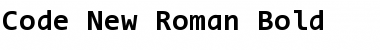 Code New Roman Bold Font