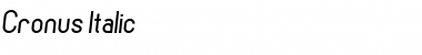 Cronus Font