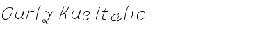 Curly Kue Font