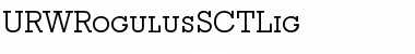 Download URWRogulusSCTLig Font Download URWRogulusSCTLig Font