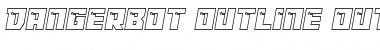 Download Dangerbot Outline Font Download Dangerbot Outline Font