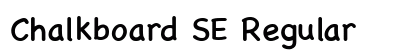 Chalkboard SE Regular