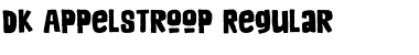 DK Appelstroop Font