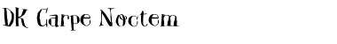 DK Carpe Noctem Font