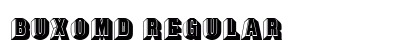 BuxomD Regular preview