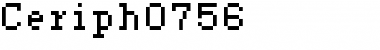 ceriph 07_56 Font