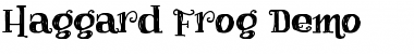 Download Haggard Frog Demo Font Download Haggard Frog Demo Font