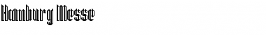 Download Hamburg Messe Font Download Hamburg Messe Font