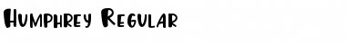 Download Humphrey Font Download Humphrey Font