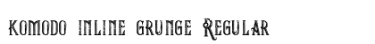 komodo inline grunge Regular