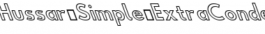 Download Hussar Simple Font