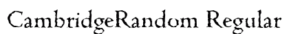 CambridgeRandom Regular