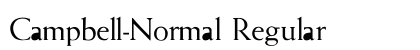 Campbell-Normal Regular preview
