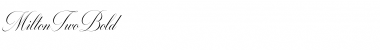 Download Milton Two Bold Font Download Milton Two Bold Font