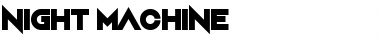 Download Night Machine Font Download Night Machine Font