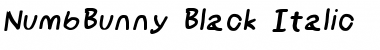 NumbBunny BkIta Font NumbBunny BkIta Font
