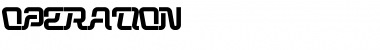 Download OPERATION Font Download OPERATION Font