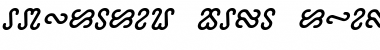 Ophidian Bold Italic Font