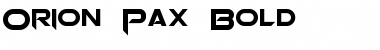 Download Orion Pax Font
