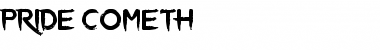 Download Pride Cometh Font