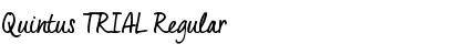Download Quintus_TRIAL Font