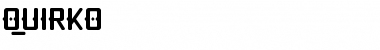 Quirko Regular Font Quirko Regular Font