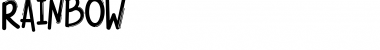 Rainbow Regular Font