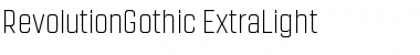 Download Revolution Gothic Font