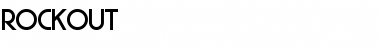 Download Rockout Font Download Rockout Font