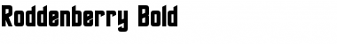 Roddenberry Bold Font
