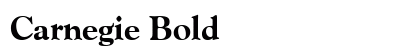 Carnegie Bold