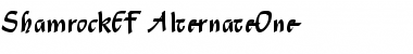 ShamrockEF-AlternateOne Font