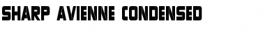Sharp Avienne Condensed Font