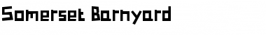 Somerset Barnyard Font