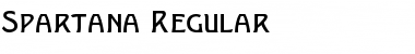 Spartana Font