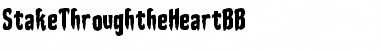 Stake Through the Heart BB Font