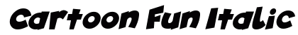Cartoon Fun Italic
