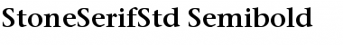 ITC Stone Serif Std Semibold Font