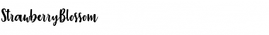 Strawberry Blossom Font