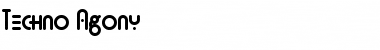Download Techno Agony Font Download Techno Agony Font