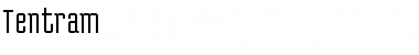 Tentram Font