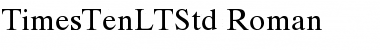 Times Ten LT Std Font