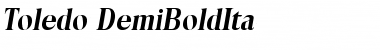 Download Toledo-DemiBoldIta Font Download Toledo-DemiBoldIta Font